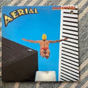 3/$50 Aerial - Maneuvers Vintage Vinyl Record- 1980 Rock